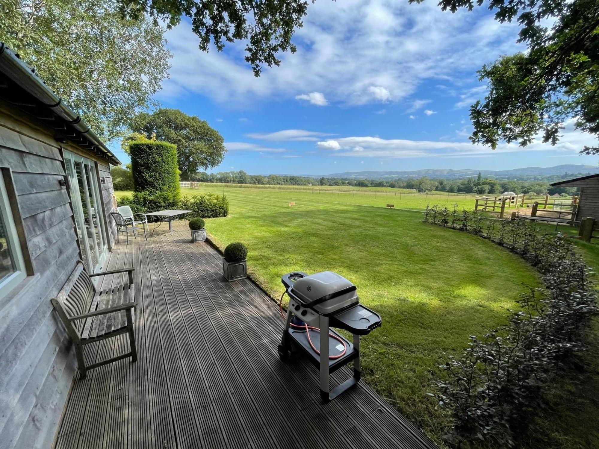 Stunning Cabin With Incredible Views Near Goodwood Rogate エクステリア 写真